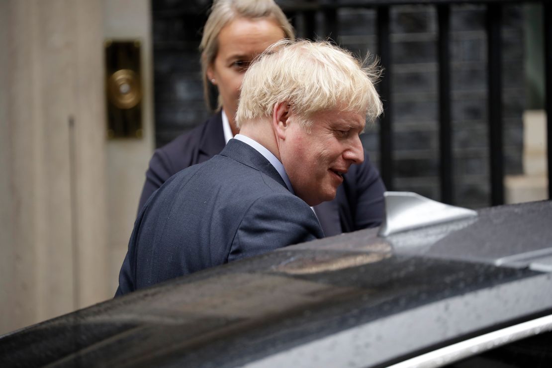 UK Prime Minister Boris Johnson -- who was hospitalized in intensive care with the virus -- has not previously worn a mask in public until this week.