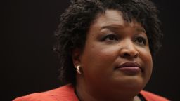 Former Democratic leader in the Georgia House of Representatives and founder and chair of Fair Fight Action Stacey Abrams testifies during a hearing before the Constitution, Civil Rights and Civil Liberties Subcommittee of House Judiciary Committee June 25, 2019 on Capitol Hill in Washington, DC. 