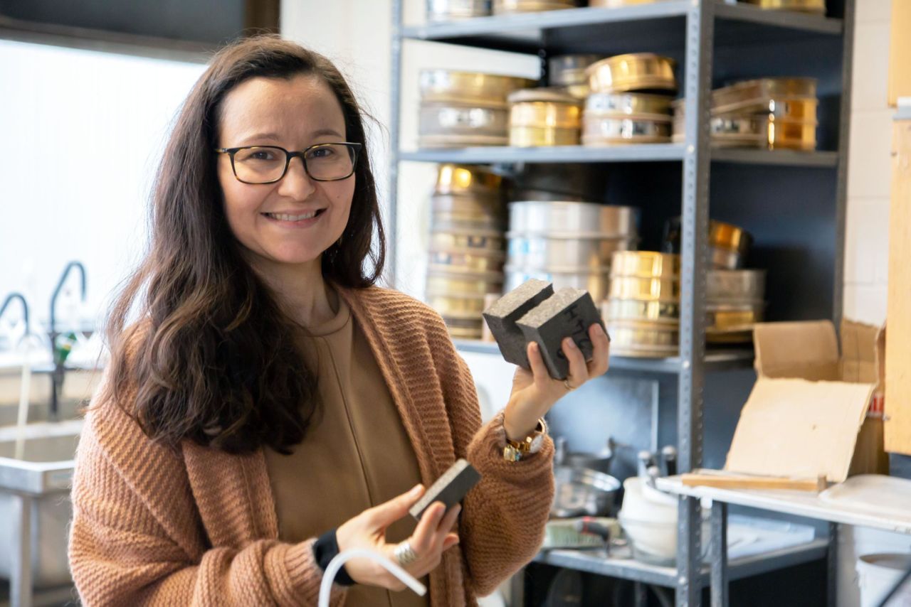 Gabriela Medero, co-founder of Kenoteq, came up with the idea for the K-Briq over a decade ago.