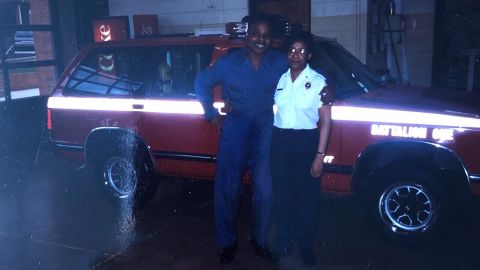 Joe Duster is Florence, Alabama's first Black Firefighter and Lieutenant Fire Inspector. Ethelene Duster is the city's first Black female deputy director of the Emergency Management Agency.