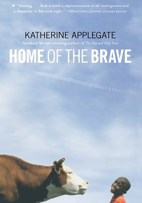 "Home of the Brave" by Kathering Applegate follows young Kek's transition from Sudan to life as a new immigrant in Minnesota.