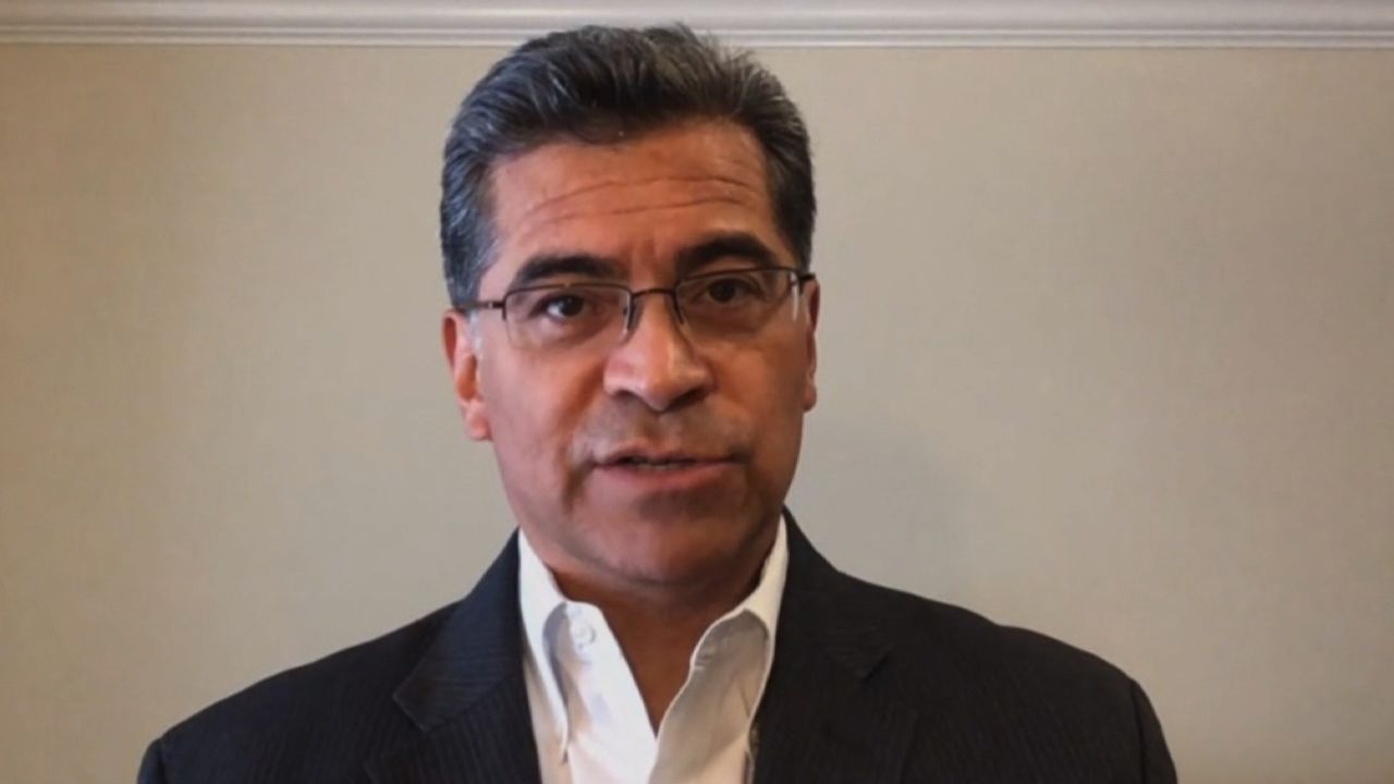 California Attorney General Xavier Becerra