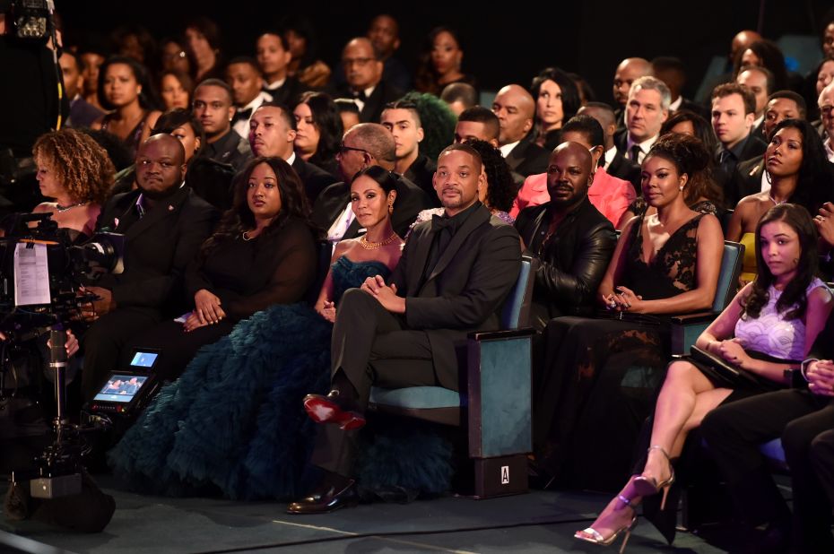 Will and Jada attend the NAACP Image Awards in February 2016.