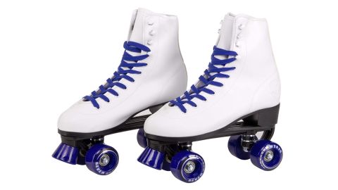 CSeven Soft Faux Leather Quad Roller Skates 