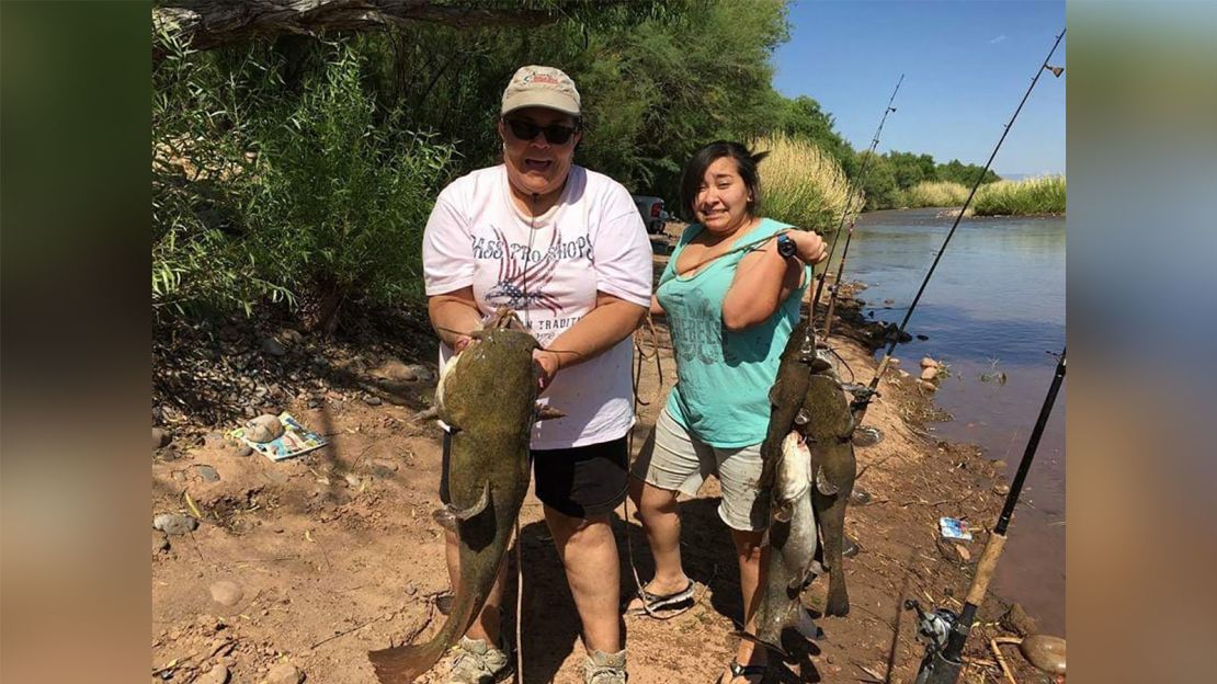 Kimberley Chavez Lopez Byrd and her daughter.