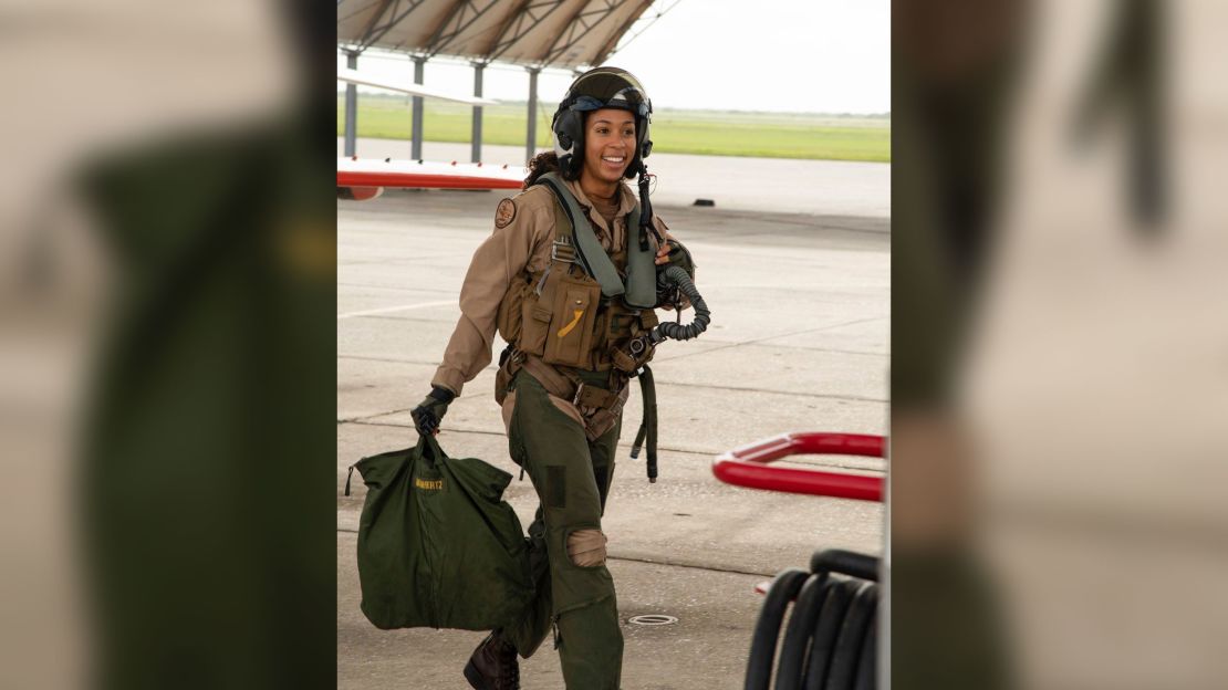 After nearly 110 years of naval aviation, the US Navy has welcomed its  first Black female tactical jet pilot