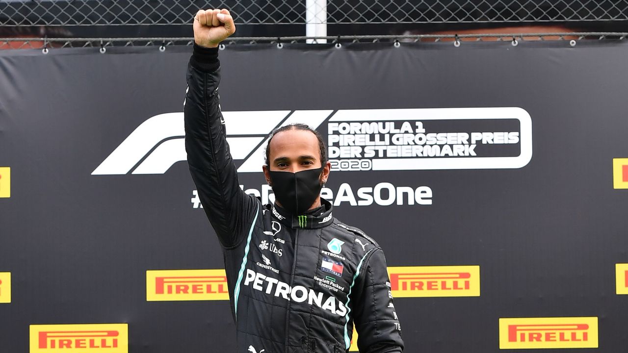 Lewis Hamilton won the Styrian Grand Prix on Sunday in Austria.
