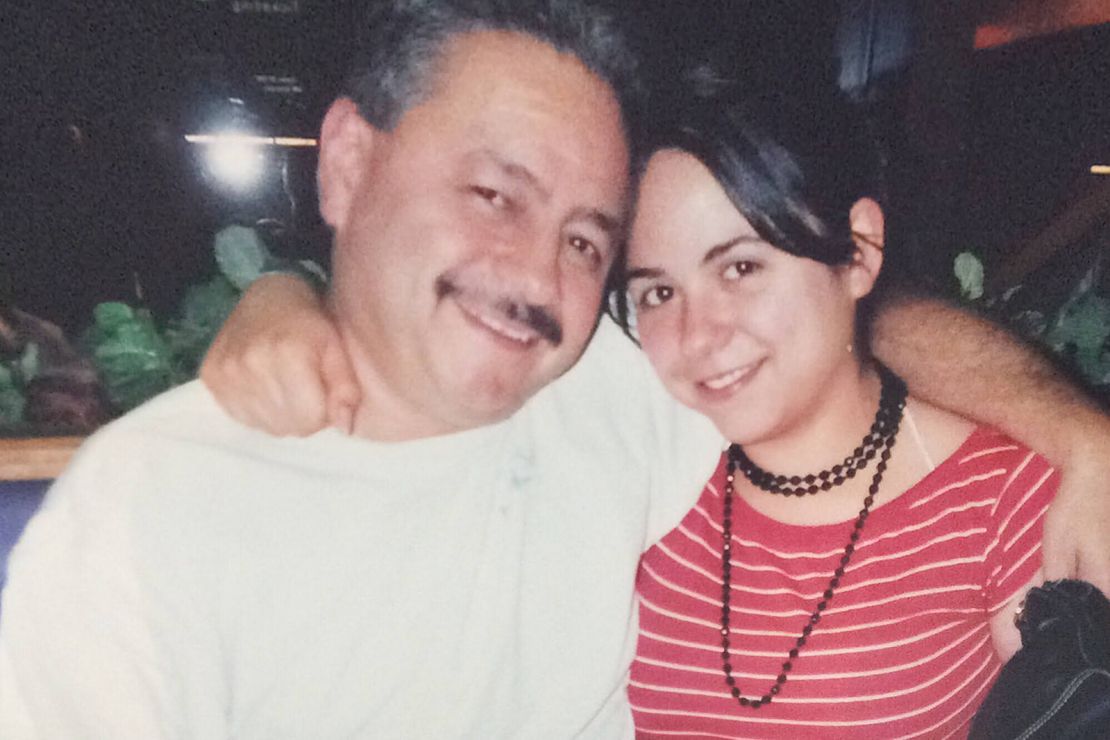 Mark Urquiza and his daughter Kristin Urquiza.