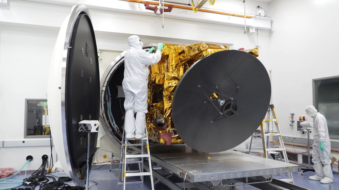 Approximately 450 engineers and technicians worked on the Hope probe for six years.