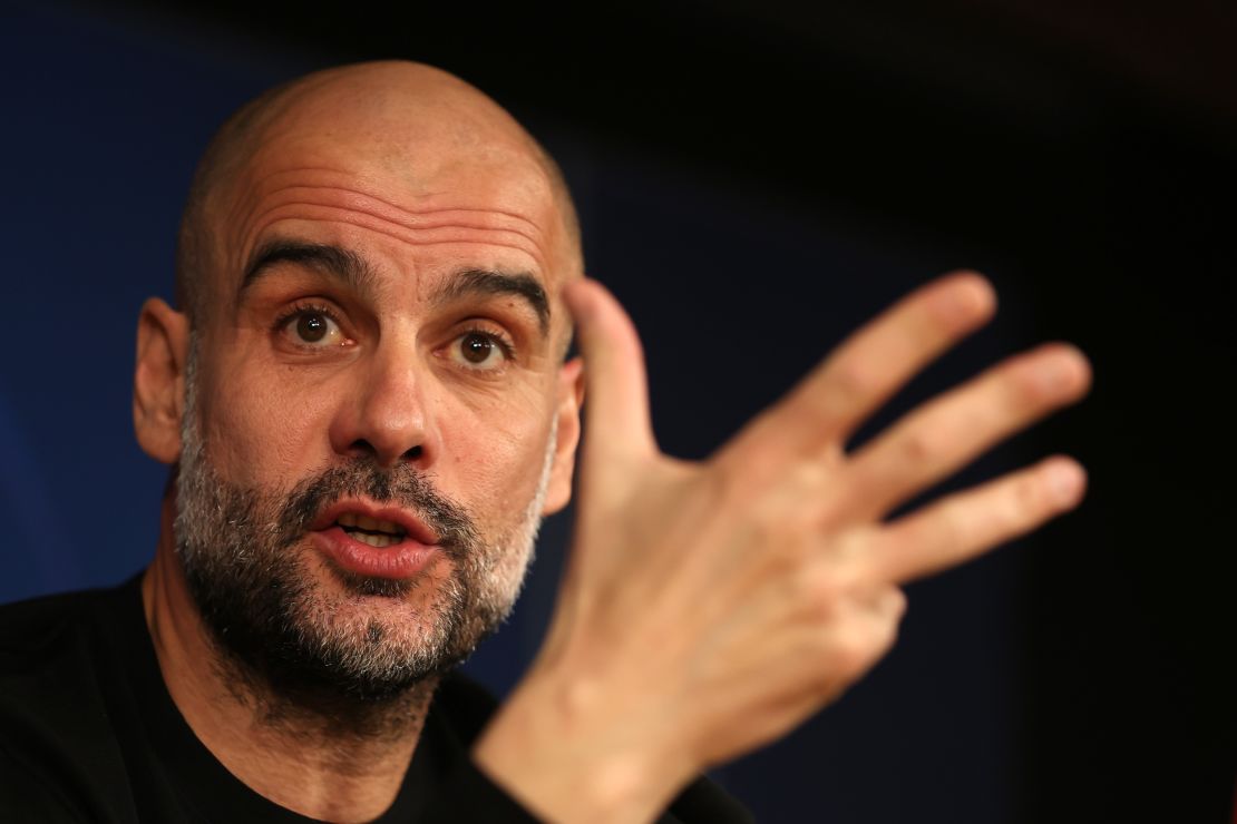 Pep Guardiola is yet to win the Champions League with Man City. 