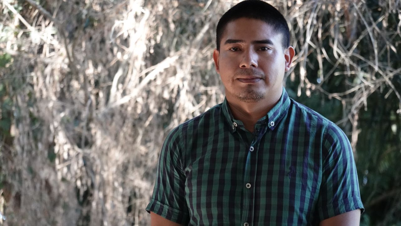 Clarêncio Urepariwe says it's not safe to drink river water anymore.