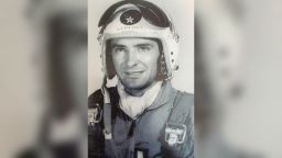 A photo from the 1950s of Richard Merrill in the US Air Force. 