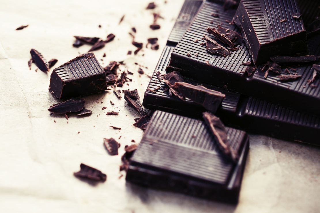 Dark chocolate is a good sort of indulgence. 