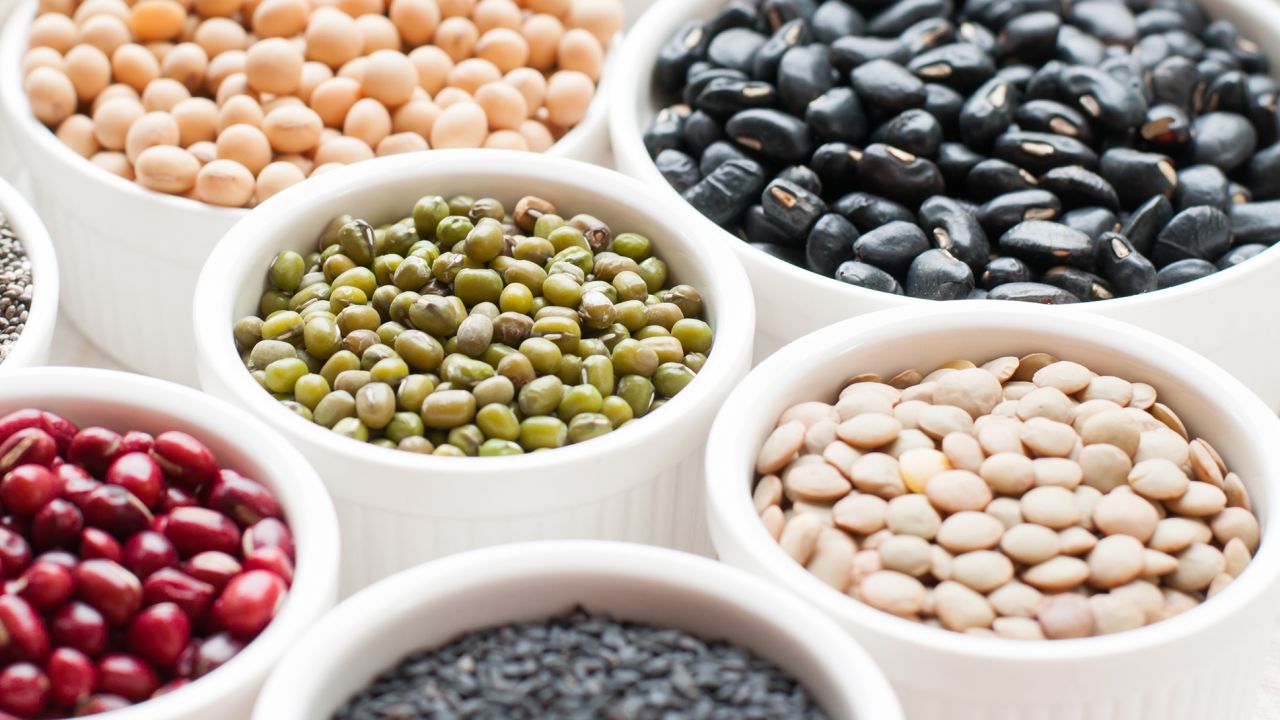 Lentils, beans and peas are good sources of fiber.