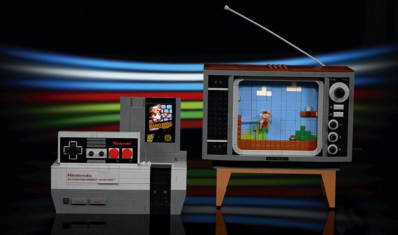 The Nintendo Entertainment System gets the Lego treatment complete