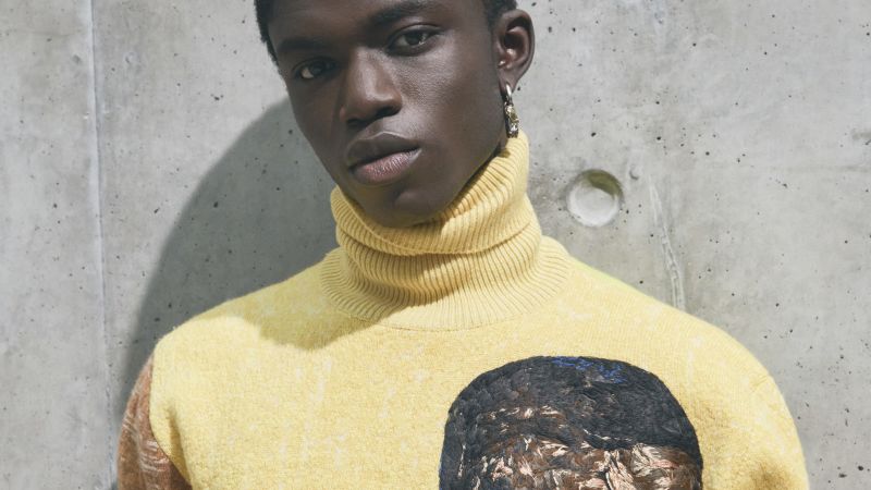 Dior Men partners with Ghanaian artist Amoako Boafo for Spring-Summer ...