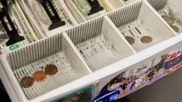 West Reading, PA - July 9: The detail photo of the change drawer of the cash register at Symbiote Collectibles in West Reading Thursday afternoon July 9, 2020. There is currently a coin shortage in the United States. (Photo by Ben Hasty/MediaNews Group/Reading Eagle via Getty Images)