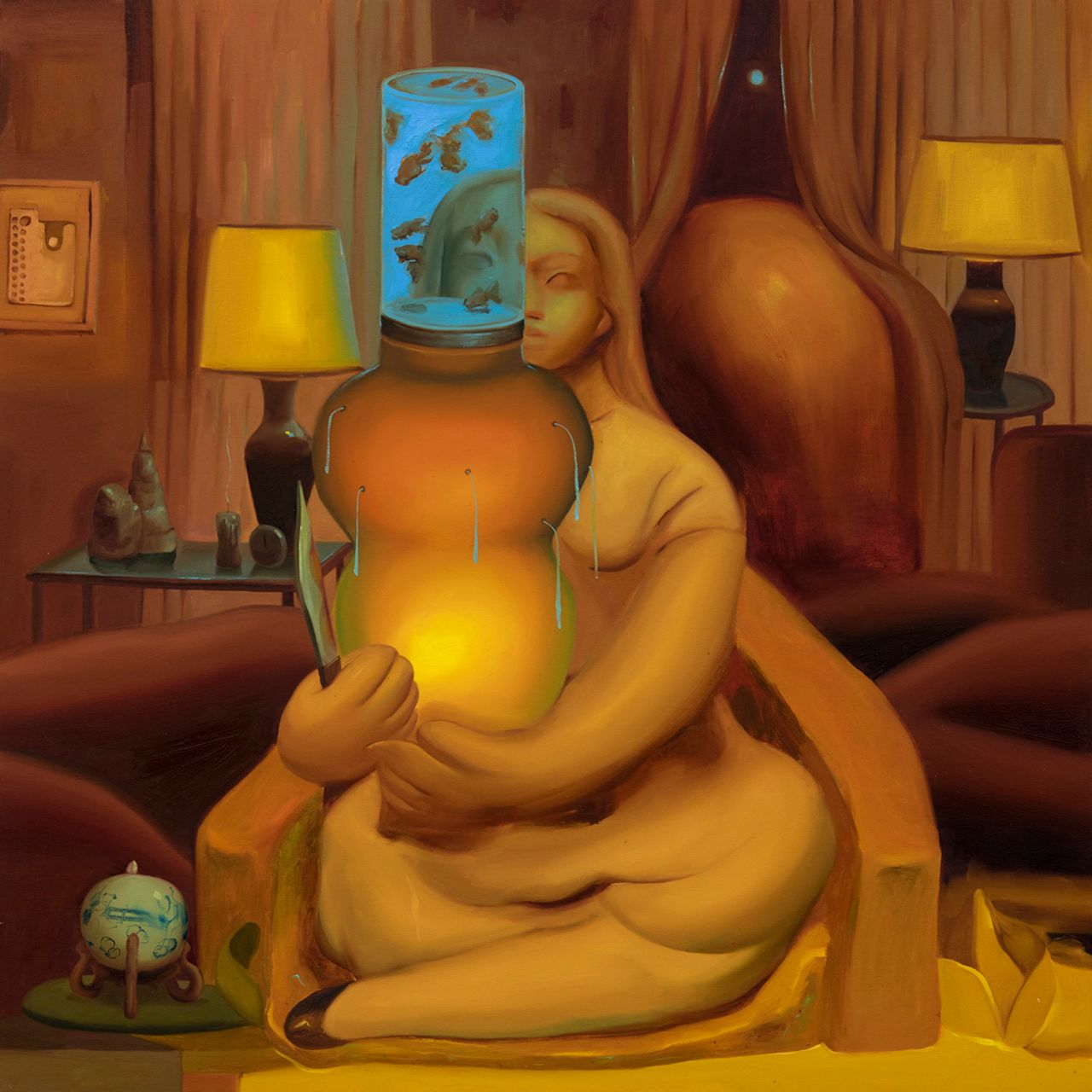"Through the Looking Glass" (2020) by Dominique Fung.