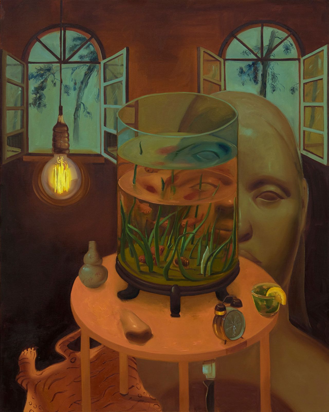 "Stay Home" (2020) by Dominique Fung. Courtesy of the artist and Nicodim Gallery.