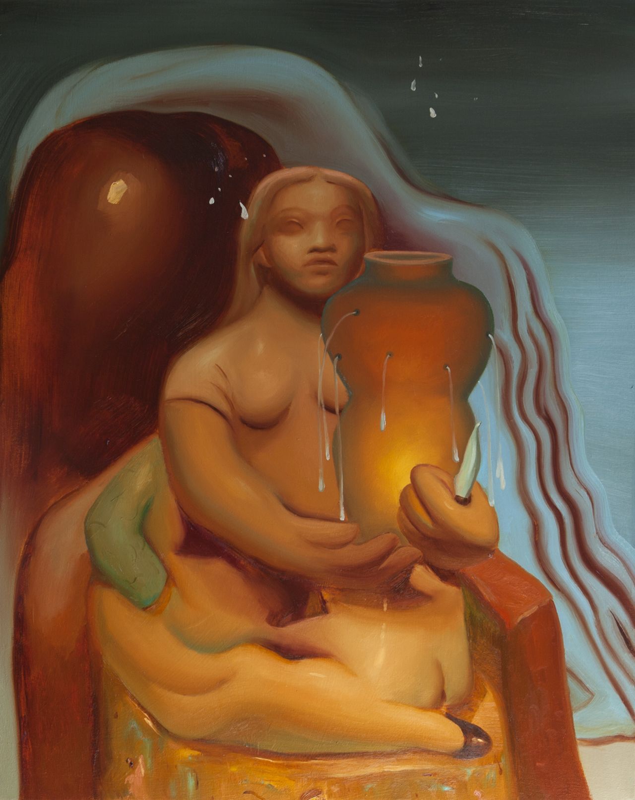 "Force an Exit when Frozen in Time" (2019) by Dominique Fung.