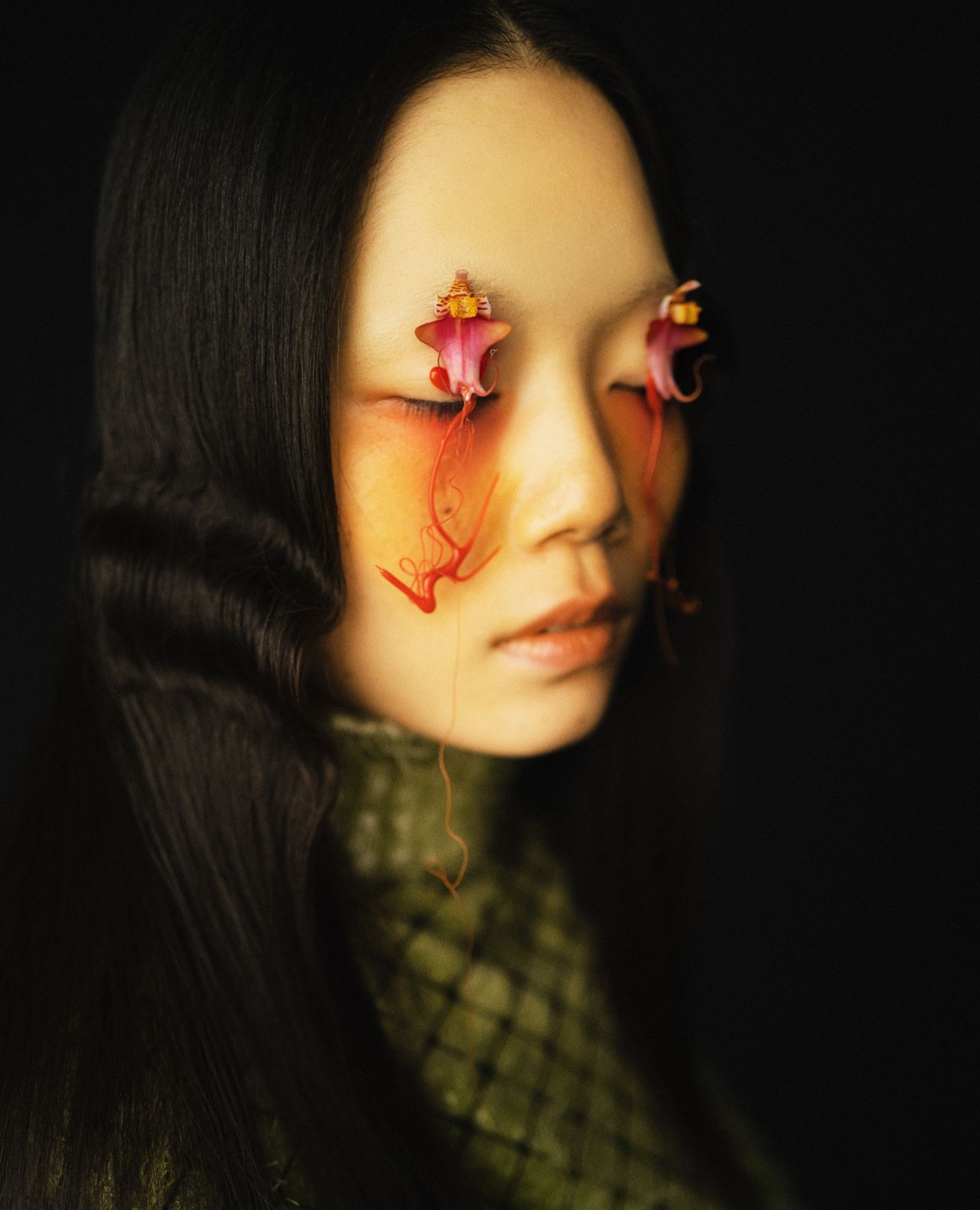 Day 75's image saw Zhong incorporate flowers into her photography.