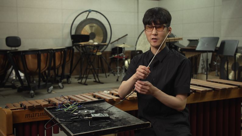 <strong>Haptic baton -- </strong>Designed by music technology company Human Instruments in collaboration with blind percussionist <a href="index.php?page=&url=https%3A%2F%2Fedition.cnn.com%2Fstyle%2Farticle%2Fkyungho-jeon-haptic-baton-spc-intl%2Findex.html" target="_blank">Kyungho Jeon</a>, the haptic baton transmits instructions from an orchestra conductor to Jeon through vibrations in receivers worn on his wrist or ankle. It has allowed Jeon, a virtuoso performer, to finally play in an ensemble.