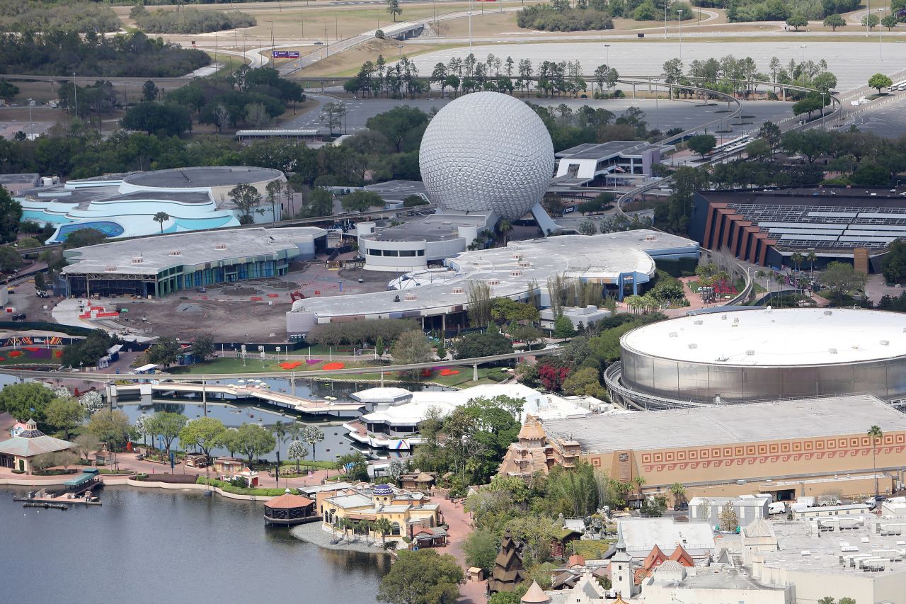 Epcot closed in March because of the coronavirus pandemic. CNN Travel is inside the park today, reopening day.