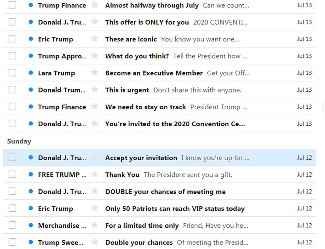 Trump Campaign Emails