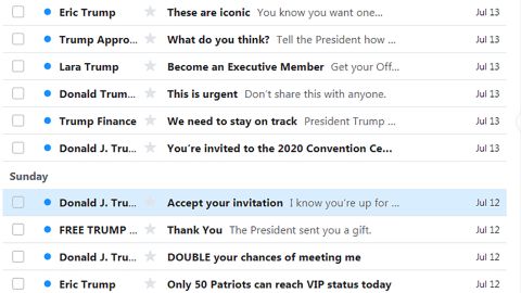 Trump Campaign Emails
