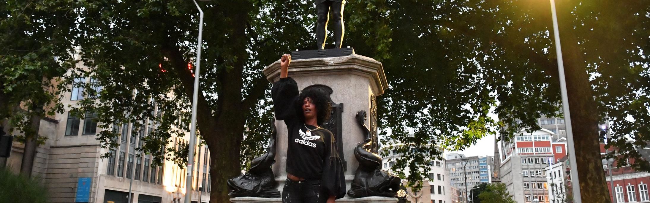 Marc Quinn's Black Lives Matter statue taken down in Bristol | CNN