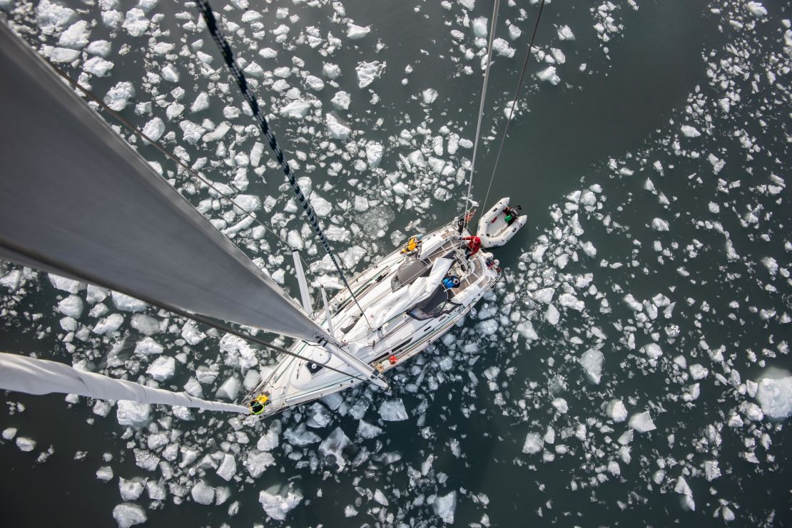 The crew of five lived aboard Barba for four months, sailing to Svalbard and back.