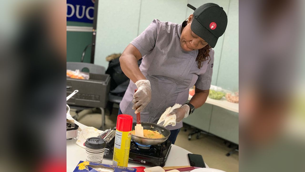 Aleta Williams owns Loquacious Catering Events in Chicago, which saw most business canceled due to coronavirus.