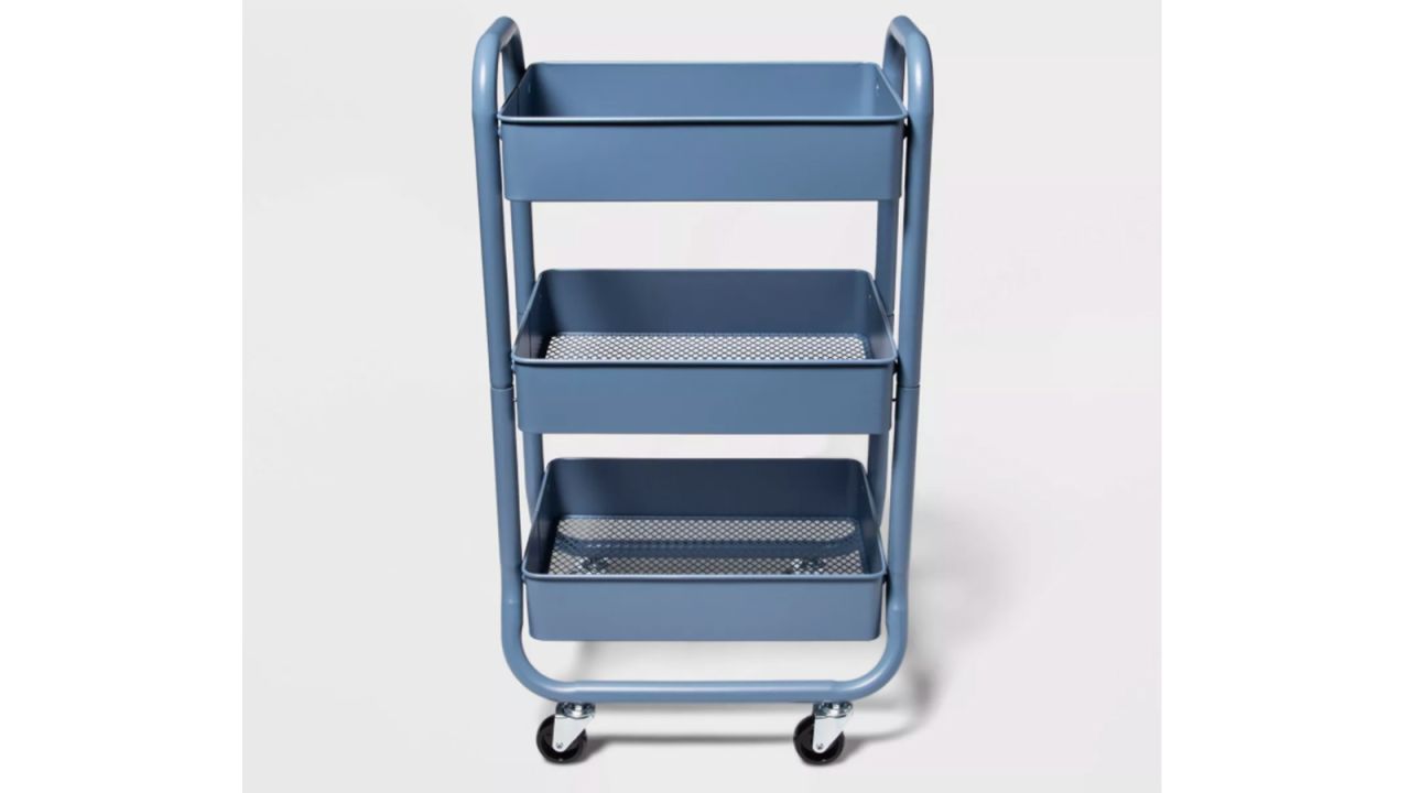 Made By Design 3-Tier Metal Utility Cart