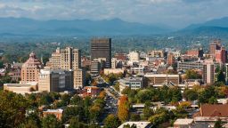View of downtown Asheville, North Carolina