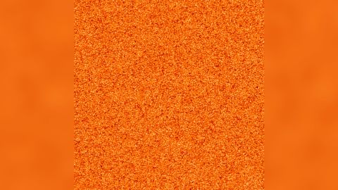 This image shows the sun's granulation pattern that results from the movement of hot plasma under the sun's visible surface.