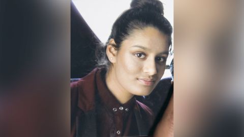 Shamima Begum is currently in a detention camp run by the Syrian Democratic Forces.