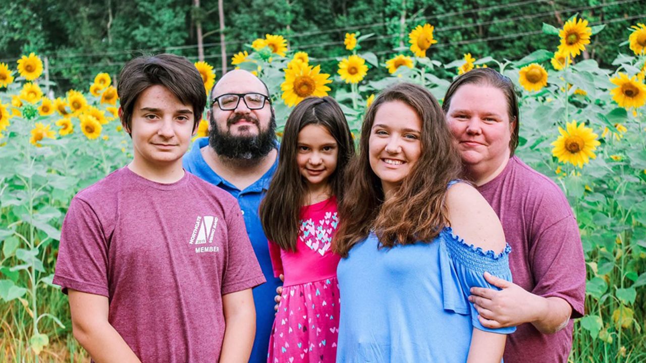 "We're a close family -- not a big family, but we're very close," Joey Triplicata said.