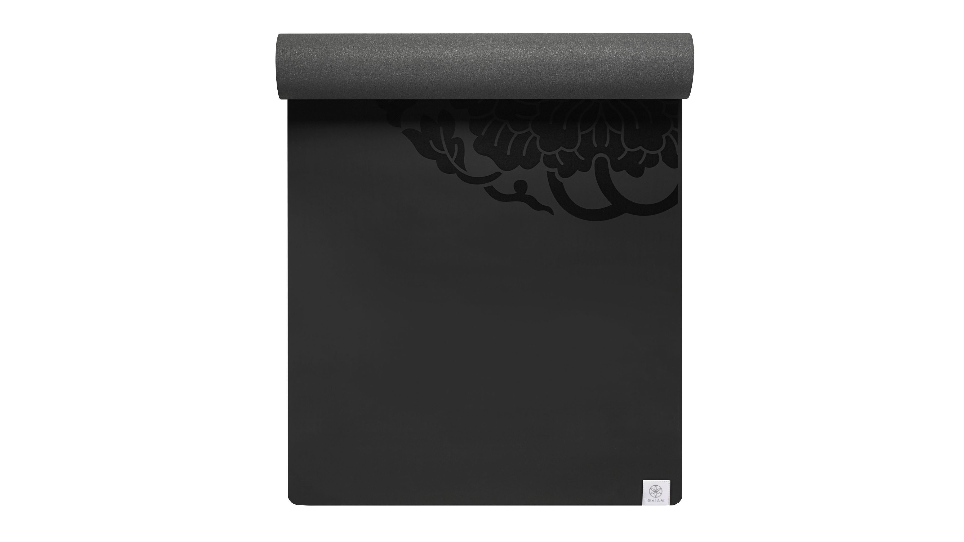 Sol Dry-Grip Yoga Mat, Black, 5mm (Longer/Wider),10 long and 2