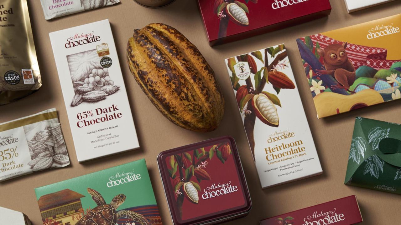 Malagos is one of several Filipino bean-to-bar chocolate brands to emerge in recent years. 
