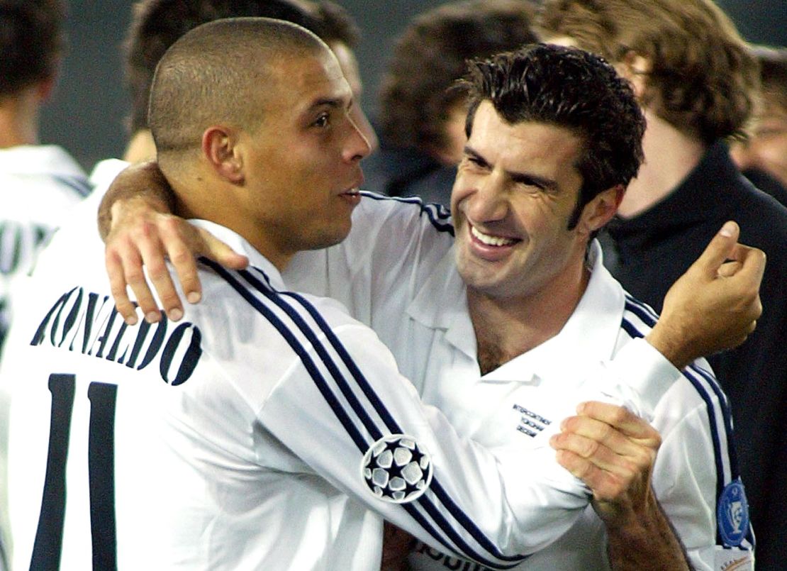 The signing of Figo started the 'Galacticos' era at Real Madrid. 