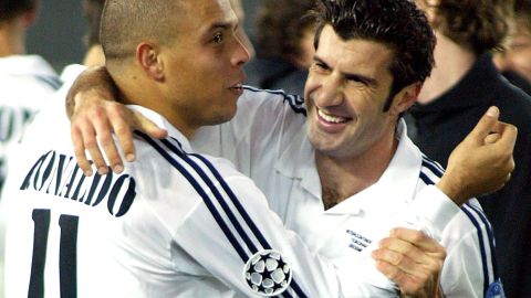 The signing of Figo started the 'Galacticos' era at Real Madrid. 