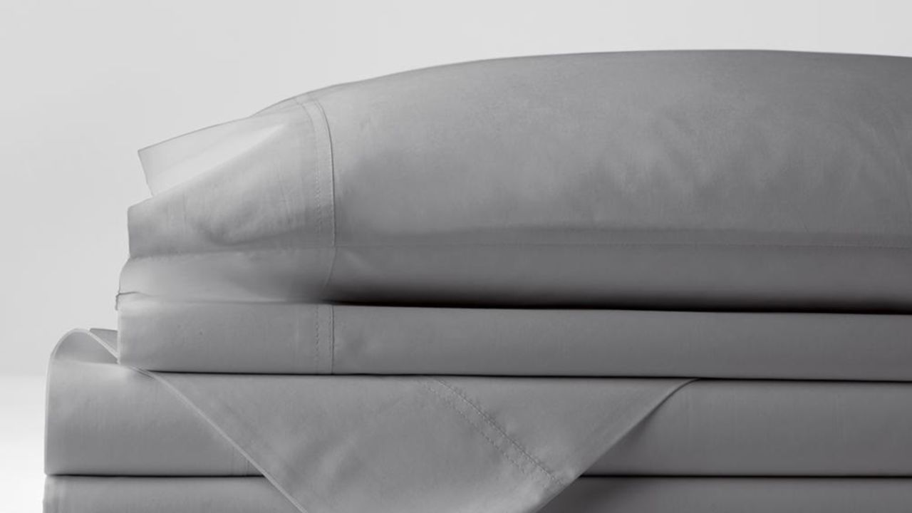 Four-Piece Solid 400-Thread Count Supima Cotton Percale California King Deep Pocket Sheet Set