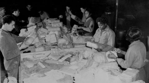 The women of Six Triple Eight said packages were often falling apart. Cakes and cookies had long since turned to crumbs.