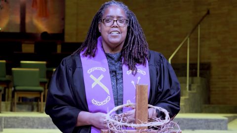 The Rev. Vickey Gibbs was ordained in December 2014 and became an associate pastor in 2015.