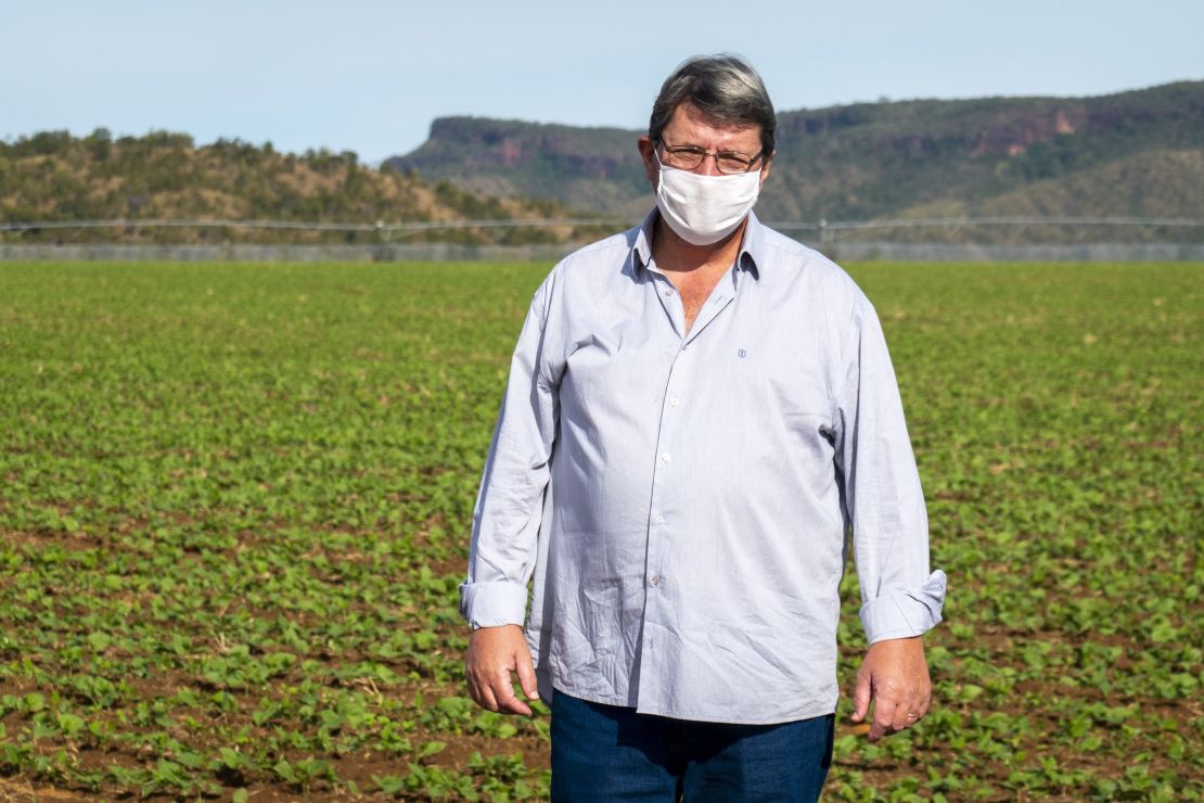 Farmer Fabianno Dall Agnoll says he wants to heal forests and relations with indigenous people.