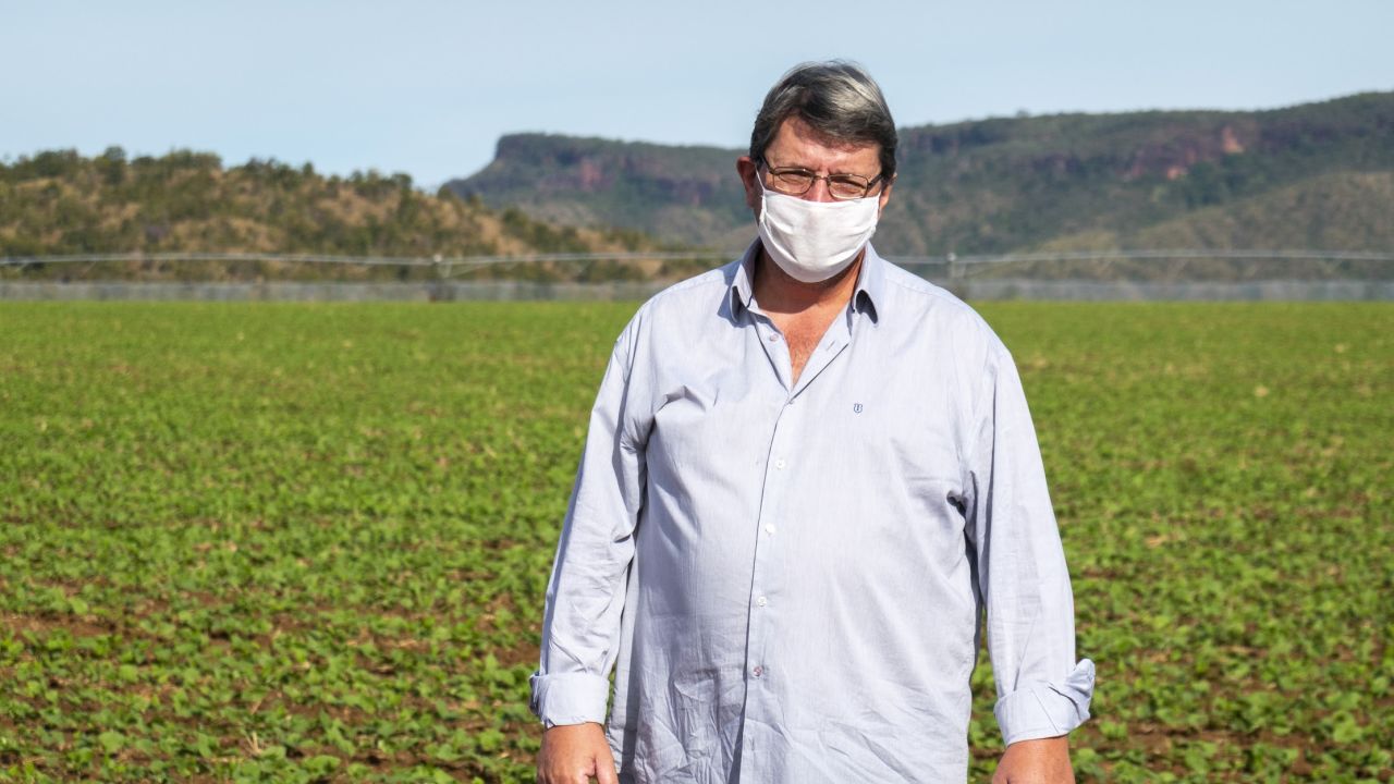 Farmer Fabianno Dall Agnoll says he wants to heal forests and relations with indigenous people.