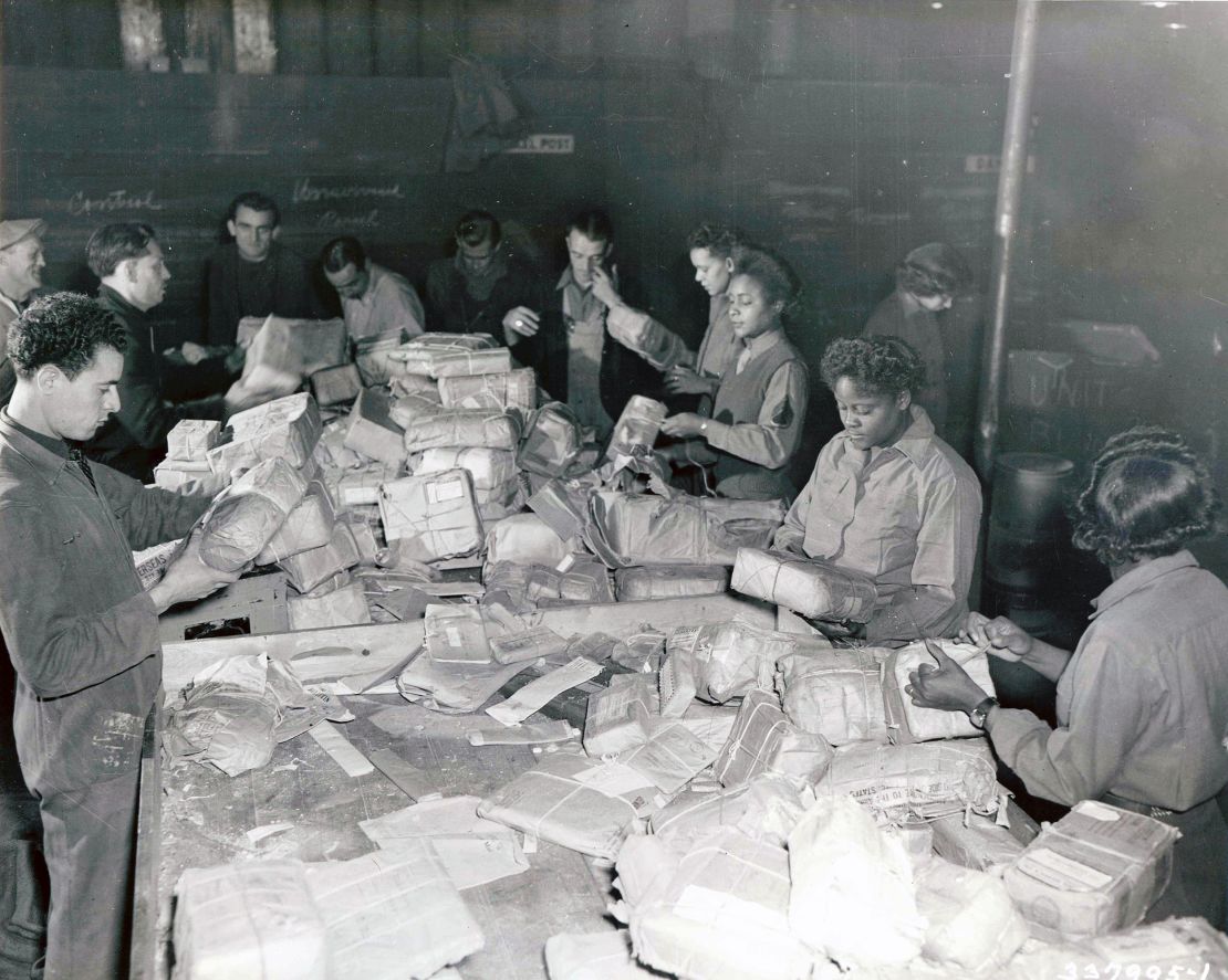 The "Six Triple Eight" was tasked with sorting millions of pieces of mail for frontline soldiers during World War II.