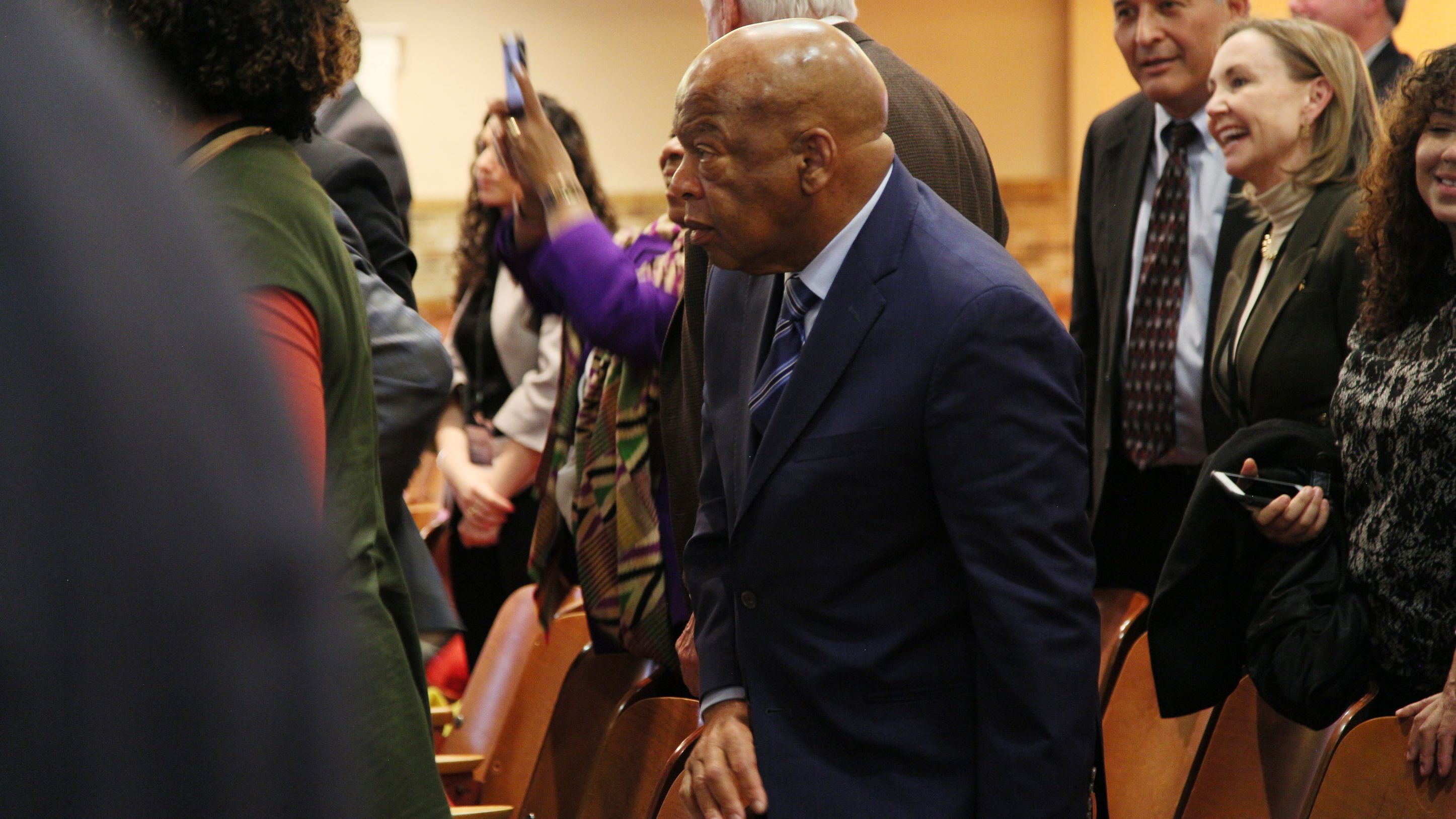 The late United States Rep. John Lewis (D-Ga.) was a civil rights icon.