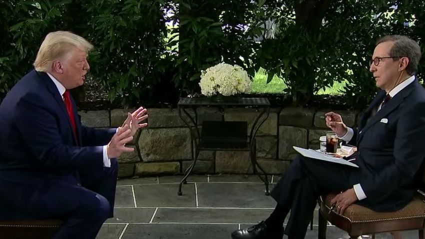 chris wallace fox news sunday interview with donald trump