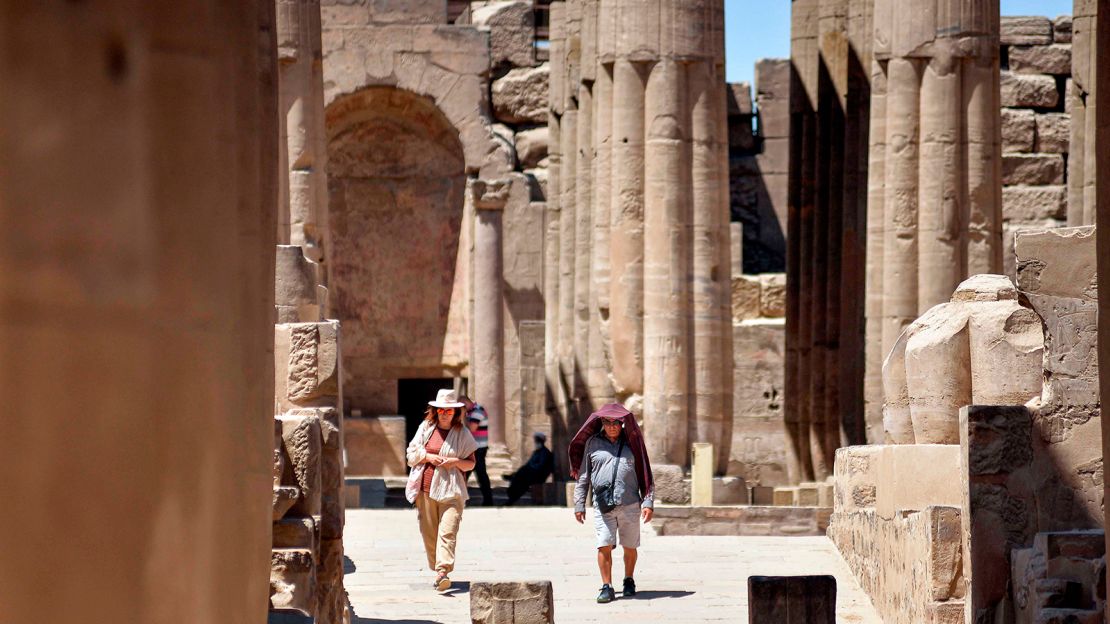 Alisha Brown and her husband James booked a two-week trip to Egypt with Osiris Tours for late October in an effort to tick another box off the bucket list.